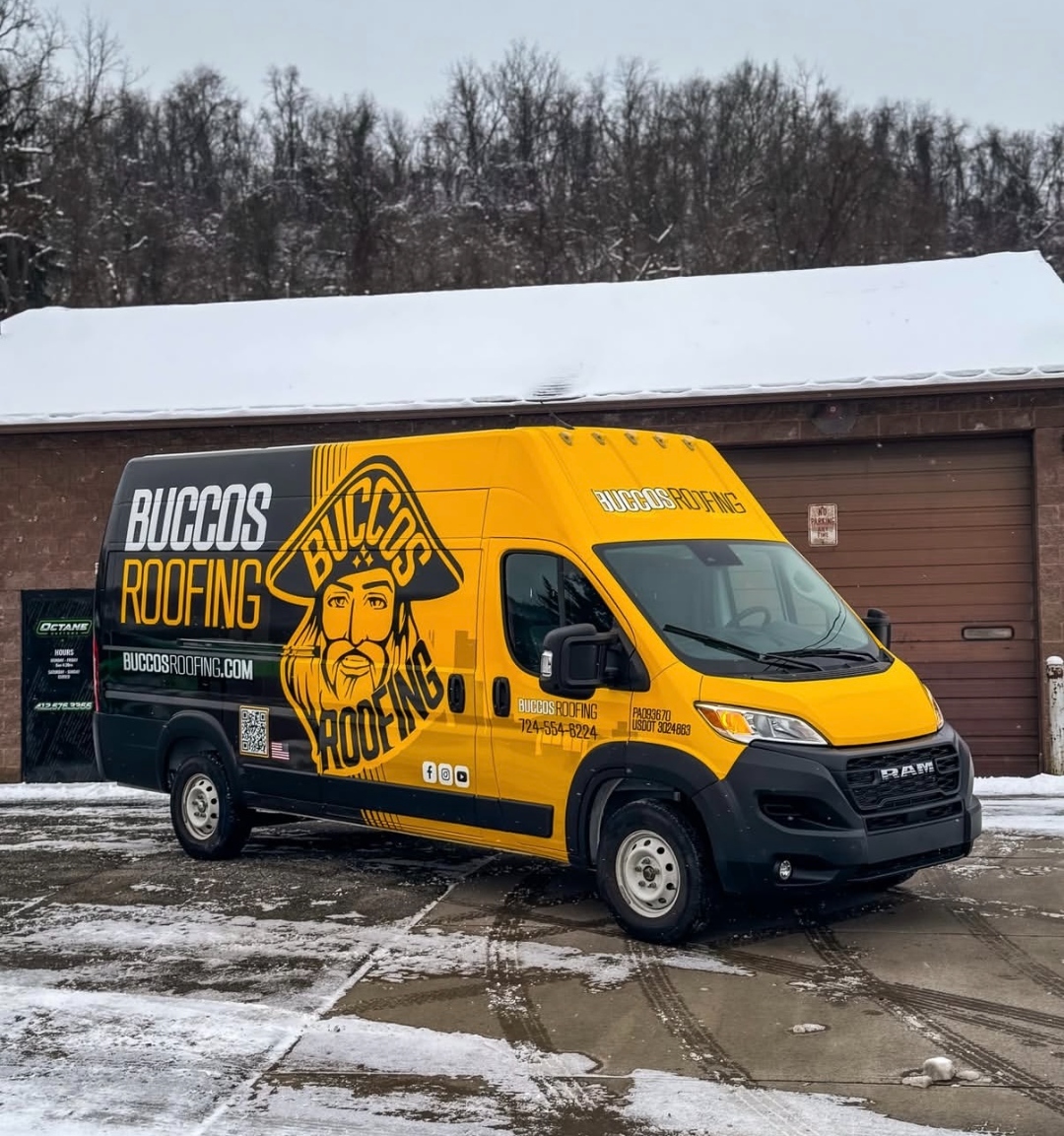 From One Truck to a Fleet: How Vehicle Wraps Helped Buccos Roofing Build a Brand Pittsburgh Recognizes