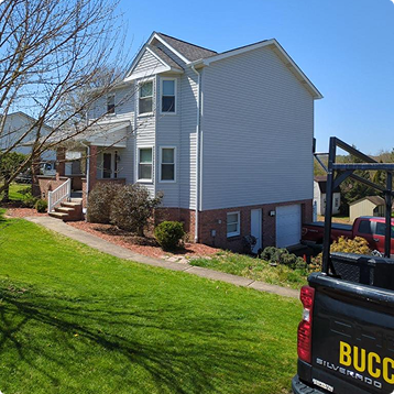 Completed Buccos Roofing exterior project