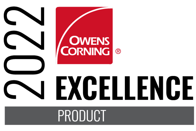 Owens Corning Product Excellence Award