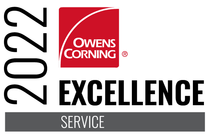 Owens Corning Product Excellence Award
