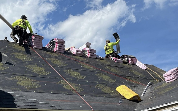 Buccos Roofing emergency roof leak repair in Columbus, OH
